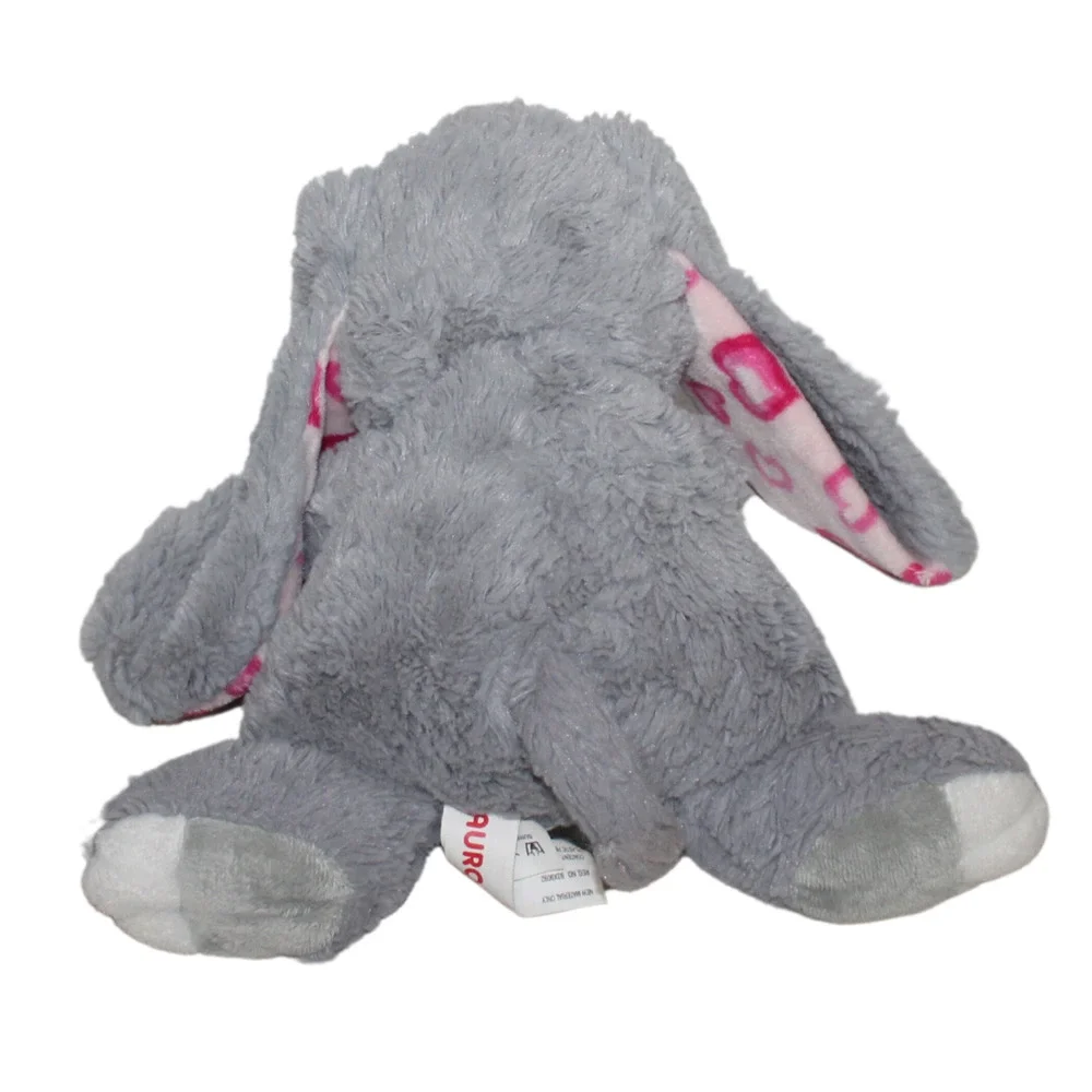 Aurora World Lopsie Wopsie-Phant Lopsie Plush Stuffed Animal Floppy Pink Hearts